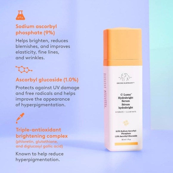 Drunk Elephant C-Luma Hydrabright Gentle Vitamin C Serum - Picture 3 of 6
